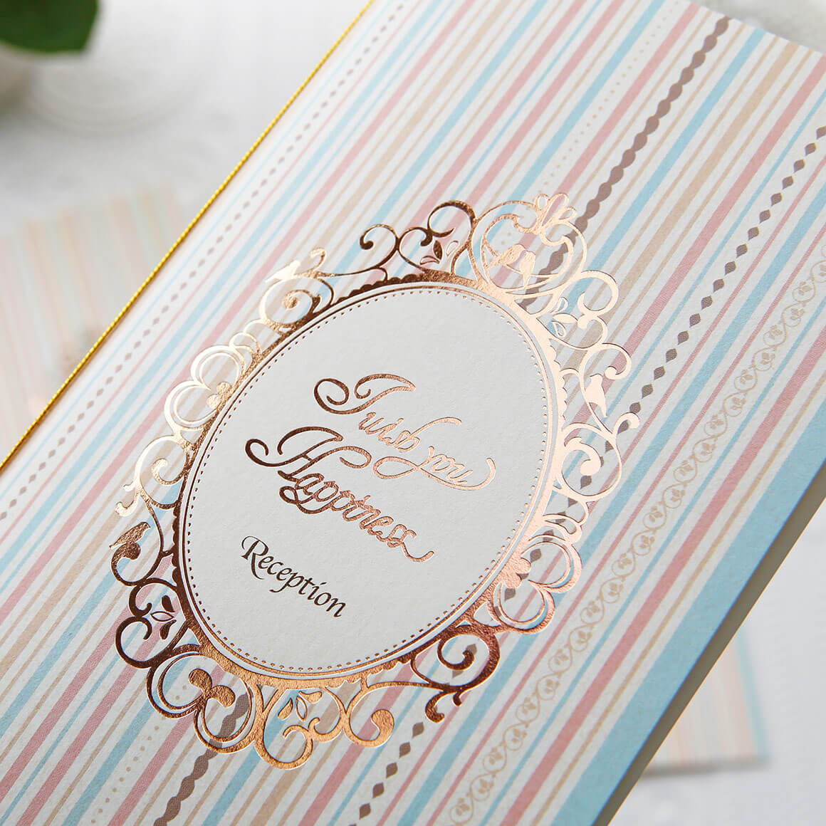 STRIPE PALACE pinkストライプパレス　ピンク　A4