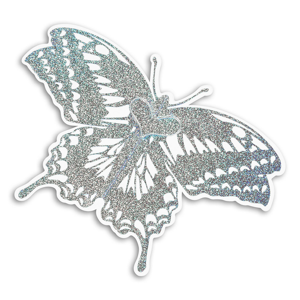 BUTTERFLY CARD silver蝶カード　シルバー