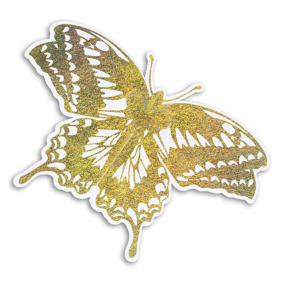 BUTTERFLY CARD gold蝶カード　ゴールド