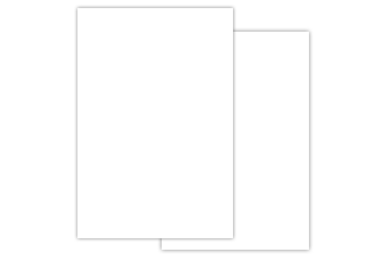 REPLY POSTCARD両面無地ハガキ