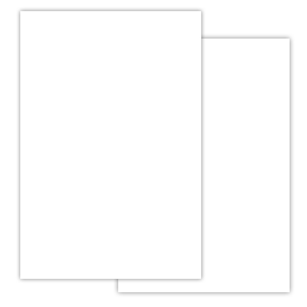 REPLY POSTCARD両面無地ハガキ