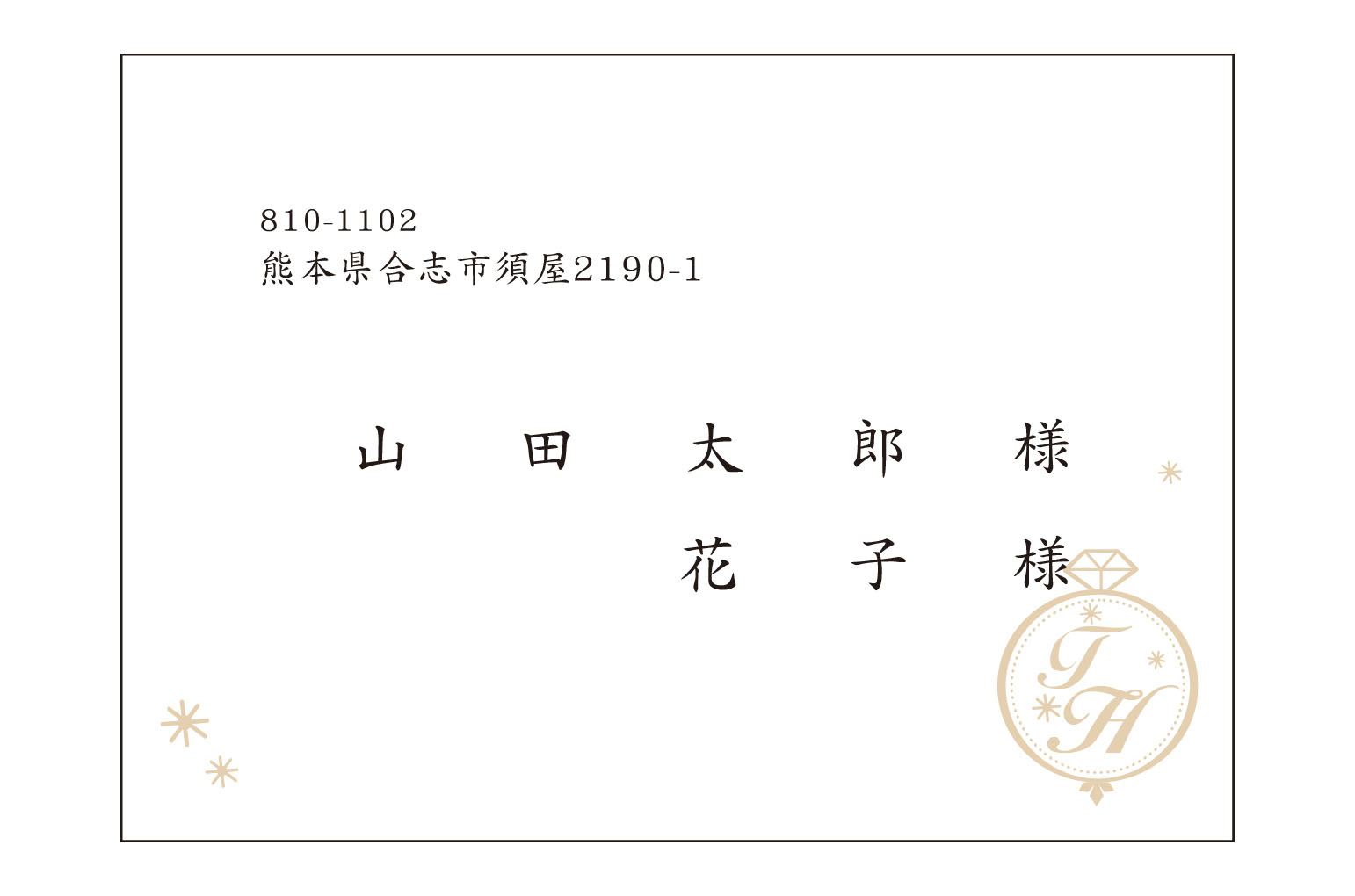 PRINTING envelope封筒宛名印刷