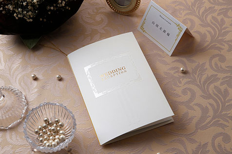 APP PEARL FLOWER A4APP印刷込/パールフラワー　A4席次表(席次面+プロフィール面)